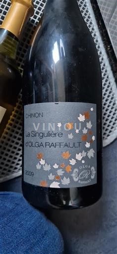 Thung lũng sông Loire Chinon Olga Raffault La Singulière 2009