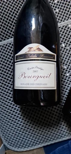 Loire-dalen Bourgueil Domaine Des Chesnaies Prestige 2007