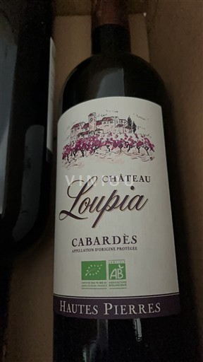 Languedoque Cabardès Château Loupia Hautes Pierres 2022