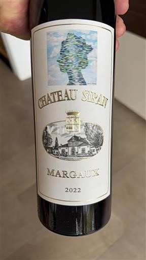 Burdeos Margaux Château Siran 2022