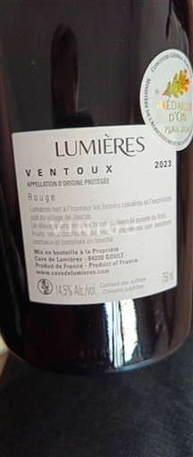 Rhônen laakso Ventoux Lumières 2023