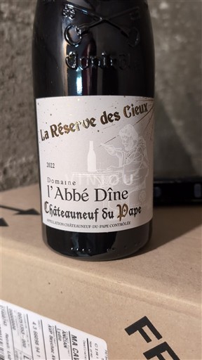 Rhônedalen Châteauneuf-du-Pape Domaine L'Abbé Dîne La Réserve des Cieux 2022