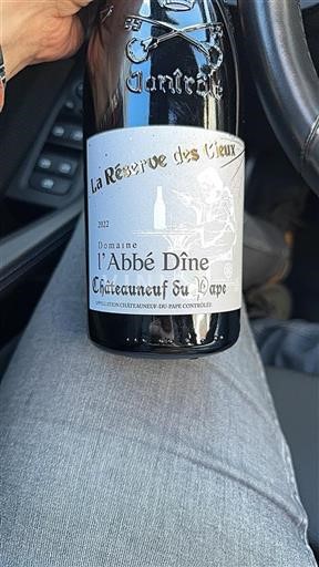 Rhônetal Châteauneuf-du-Pape Domaine L'Abbé Dîne La Réserve des Cieux 2022