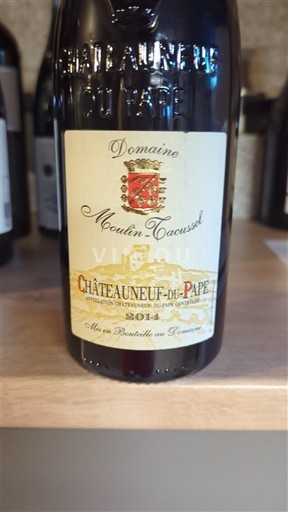 Vallée du Rhône Châteauneuf-du-pape Domaine Moulin-Tacussel 2014