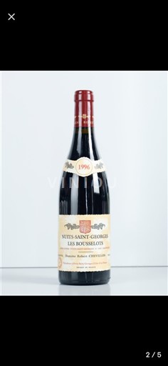 Burgundija Nuits-Saint-Georges Premier Cru Robert Chevillon Les Bousselots 1996