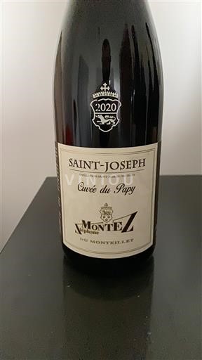 Rhônen laakso Saint-Joseph Montez du Monteillet du Papy 2020
