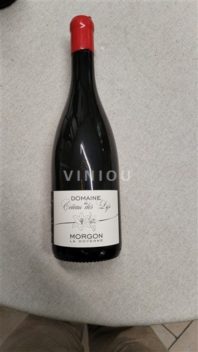 Beaujolais Morgon Domaine Coteau des lys La Doyenne Non-Vintage