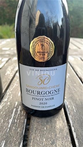 Burgundi Bourgogne Sangouard-Chéne 2020