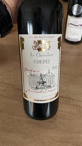 Burdeos Bordeaux Le Chevalier Coupez 2016