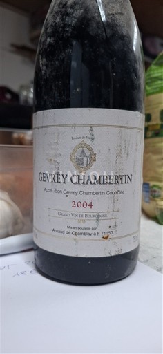 Bourgondië Gevrey-Chambertin Arnaud de Gambalay 2004