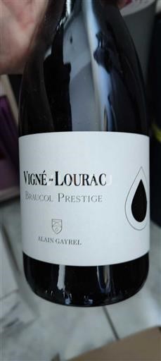 Jihozápad Gaillac Vigné-Lourac Braucol Prestige 2022