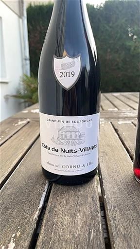 Bourgogne Côte de Nuits-Villages Grand Cru Edmond Cornu & Fils 2019