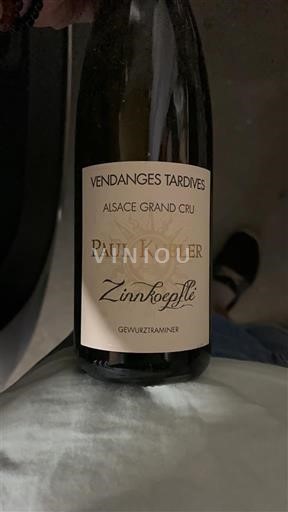 Alsace Ikke specificeret Grand Cru Paul Kubler Zinkoepflé 2018