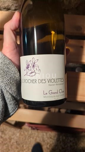 Thung lũng sông Loire Montlouis-sur-Loire Le Rocher des Violettes Le Grand Clos 2022