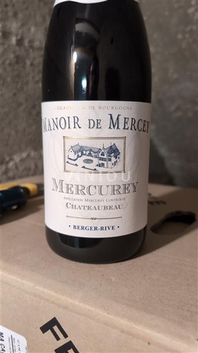 Burgundsko Mercurey Manoir de Mercurey Château Chatenay Berger-Rive 2021