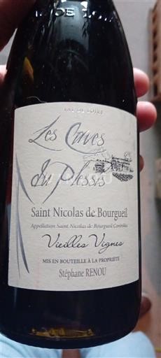 Vale do Loire Saint-Nicolas-De-Bourgueil Les Caves du Plessis Vieilles Vignes 2020