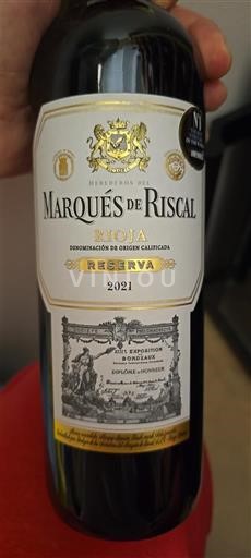 La Rioja Rioja Marqués de Riscal Reserva 2021