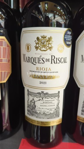 La Rioja Rioja Marqués de Riscal Reserva 2021