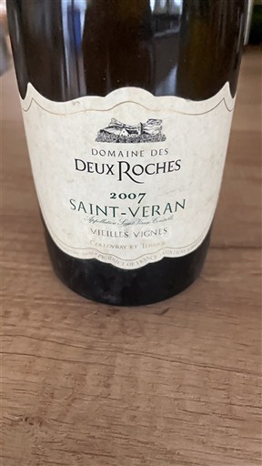 Bourgogne Saint-Véran Domaine Des Deux Roches Vieilles Vignes 2007