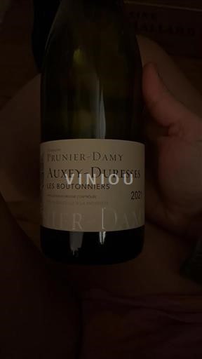 Borgoña Auxey-duresses Prunier-Damy Les Boutonniers 2021