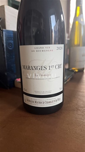 Burgundy Maranges Premier Cru Domaine Maurice Charleux & Fils La Fussière 2020