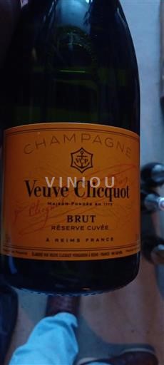 Champagne Sâm-panh Veuve Clicquot Brut Réserve 2021
