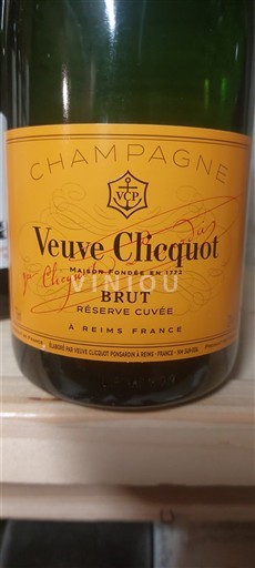 Šampanja Šampanjec Veuve Clicquot Brut Réserve 2021