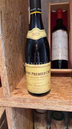 Burgundy Givry Premier Cru Michel Sarrazin et Fils Les Grands Prétans 2023