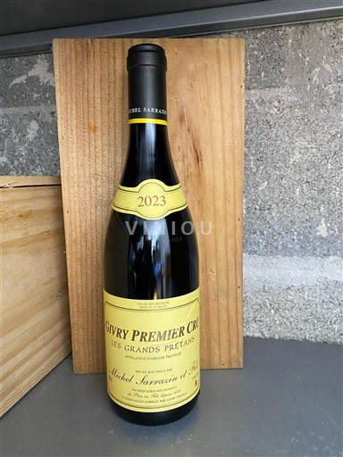 Borgoña Givry Premier Cru Michel Sarrazin et Fils Les Grands Prétans 2023