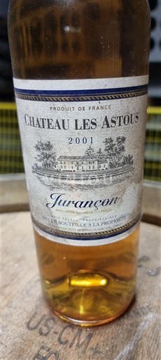 Zuidwest-Frankrijk Jurançon Château Les Astous 2001