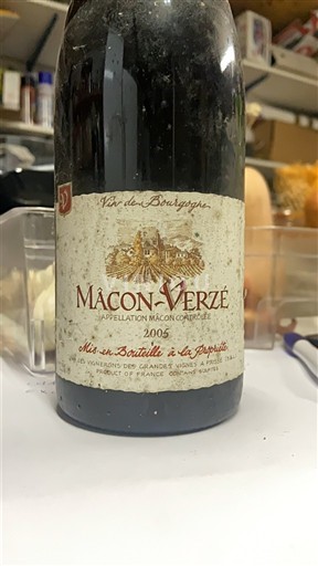 Burgundi Mâcon ja Mâcon-kylät Macon verze 2005