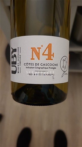South West Côtes de Gascogne Domaine Uby N°4 Non-Vintage