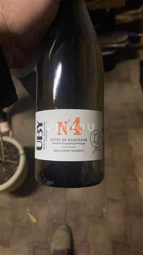 Sud-Ovest Côtes de Gascogne Domaine Uby N°4 Senza annata