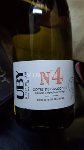 Југозапад Гаскоњски предели Domaine Uby N°4 Non Millésimé