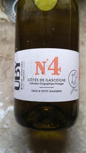 Jugozahod Côtes de Gascogne Domaine Uby N°4 Neleten.