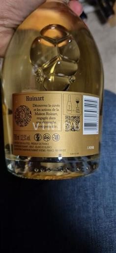 Champagne Sâm-panh Ruinart R Không niên vụ