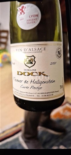 Alsacia Klevener de Heiligenstein Domaine Dock Prestige 2020