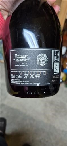 Champagne Sâm-panh Ruinart Blanc de Blancs 2019