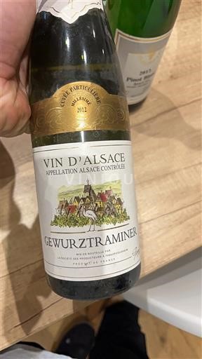 Elsass Cuvée Particulière 2012