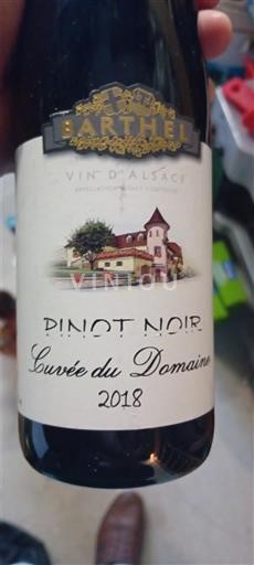 Alsacia Domaine Barthel du Domaine 2018
