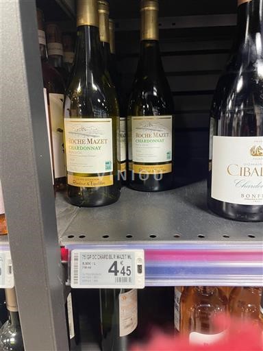 Languedoc-Roussillon Pays d'Oc Roche Mazet Chardonnay Non-Vintage