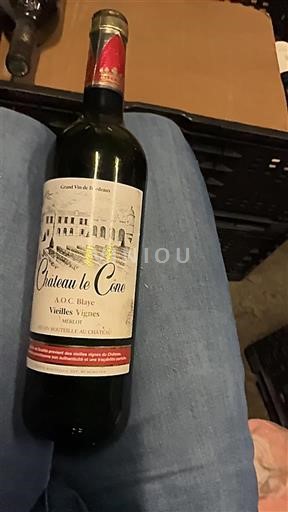 Bordeaux Blaye Château Le Cône Vieilles Vignes 2020