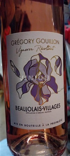 Beaujolais Beaujolais Villages Grégory Gouillon 2023