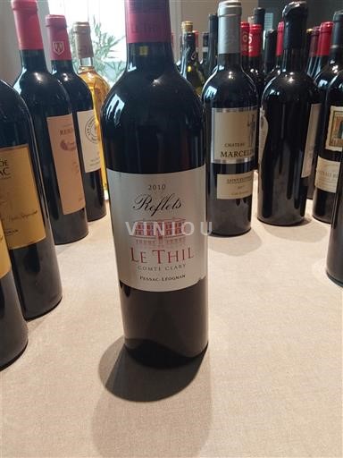 Bordeaux Pessac-Léognan Le Thil Comte Clary Reflets 2010