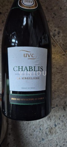Bourgogne Chablis Union des Viticulteurs de Chablis À Singulière 2022