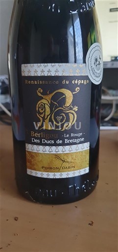 Loire-dalen Ikke specificeret Poiron Dabin Berligou Le Rouge Des Ducs de Bretagne Bretagne 2020