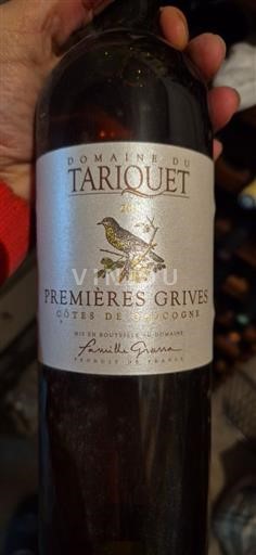 Jihozápad Côtes de Gascogne Domaine Tariquet Premières Grives 2014