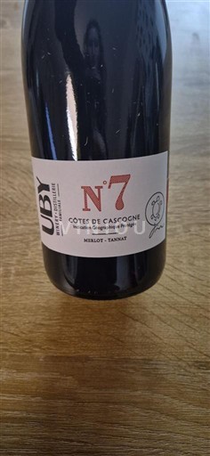 Sudoeste Côtes de Gascogne Domaine Uby N°7 2024