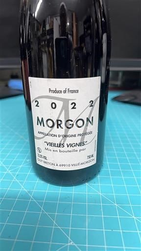 Beaujolais Morgon Guy Beeson Vieilles Vignes 2022
