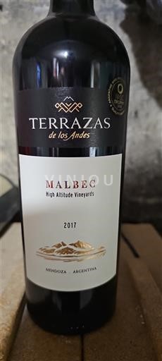 Mendoza Terrazas de los Andes Malbec High Altitude Vineyards 2017